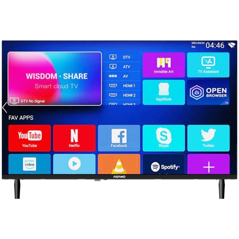 TV LED Asano 43"" Full HD sin bordes SMART
