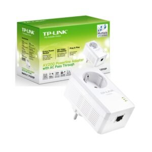 Adaptador de Red a Corriente TP-LINK TL-PA2010P Satélite Powerline (1 Unidad)
