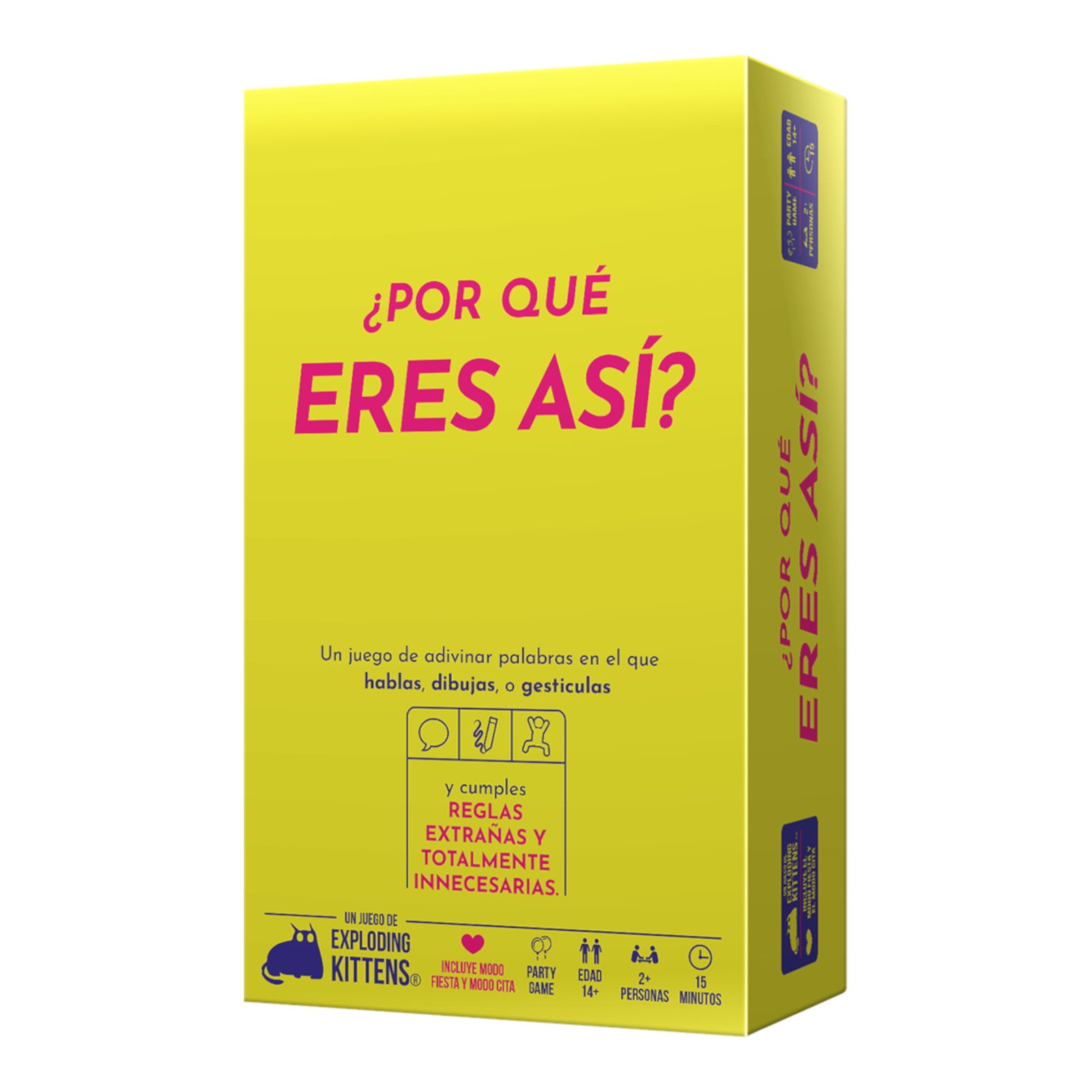 Juego de Mesa Exploding Kittens ¿Por Qué Eres Así? +14 - Imagen 3