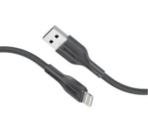 PROMATE XCORD-AI200.BLACK CABLE USB-A A LIGHTNING 2M