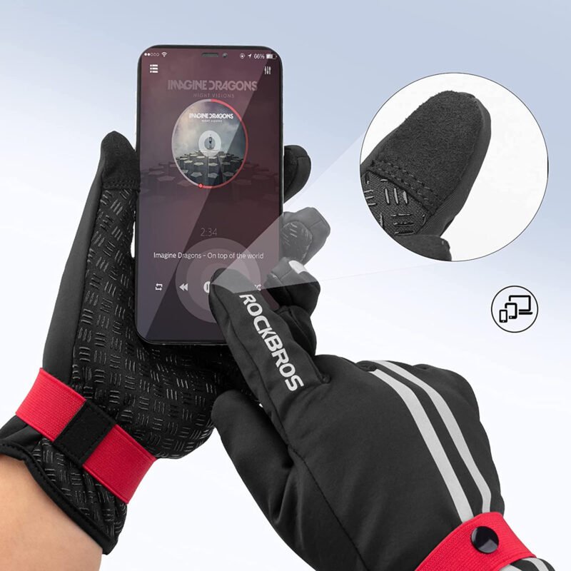 Guantes Térmicos Rockbros 16410777002 Reflectantes M - Imagen 2