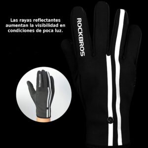 Guantes Térmicos Rockbros 16410777004 Reflectantes XL