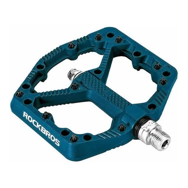 Pedales Para Bicicleta Rockbros Antideslizantes Anchos - Imagen 4