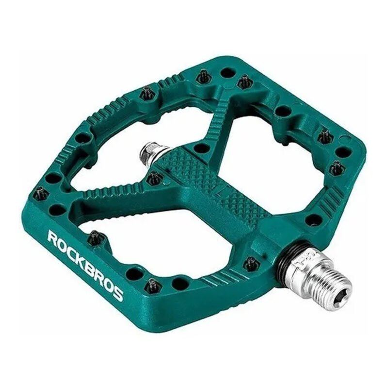 Pedales Para Bicicleta Rockbros Antideslizantes Anchos - Imagen 4