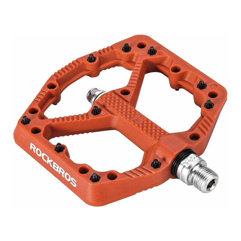 Pedales Para Bicicleta Rockbros Antideslizantes Anchos - Imagen 4