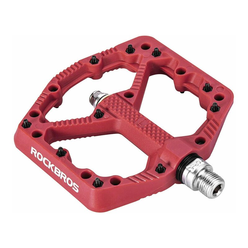 Pedales Para Bicicleta Rockbros Antideslizantes Anchos - Imagen 4