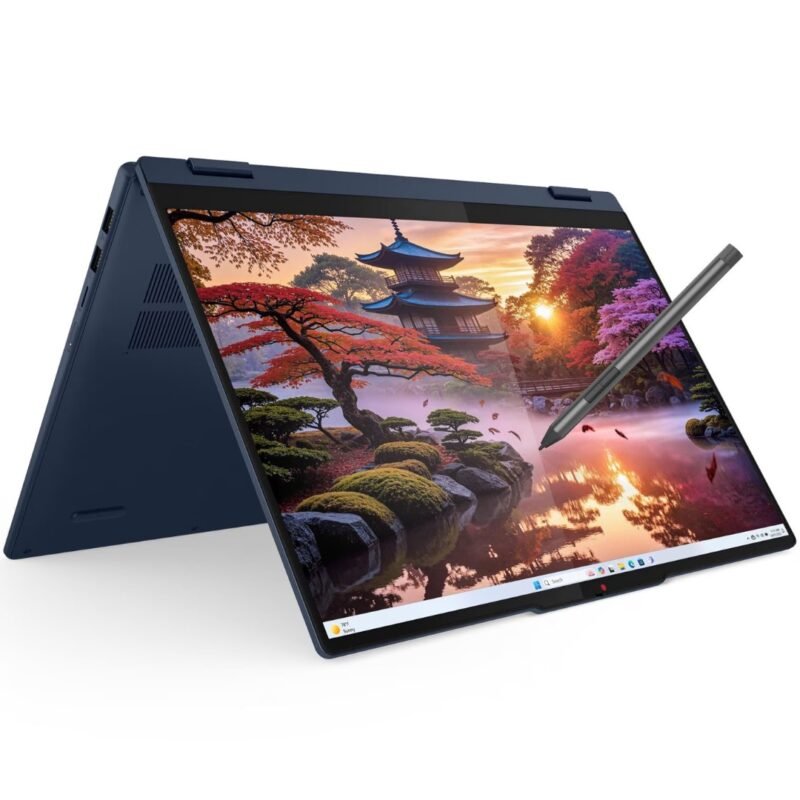 Notebook Convertible Lenovo Ryzen AI 7 5.0Ghz, 16GB, 512GB SSD, 16" WUXGA Touch