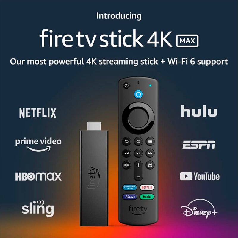 Amazon Fire Tv Stick 4k Max Control Remoto Alexa Gen3 - Imagen 4