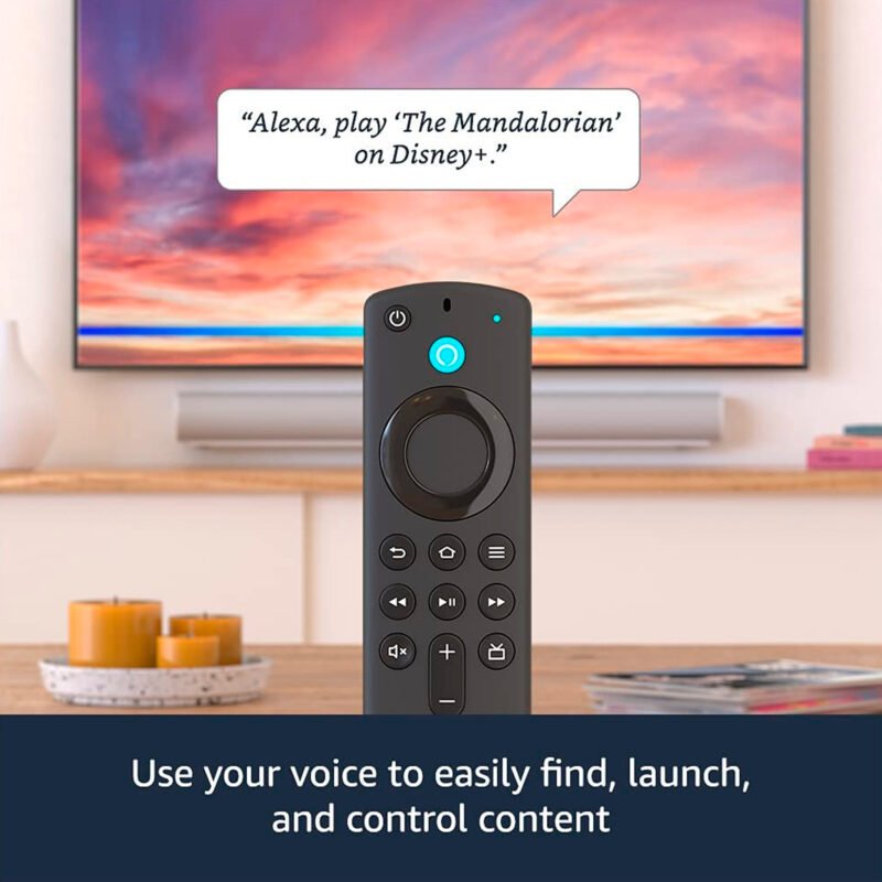 Amazon Fire Tv Stick 4k Max Control Remoto Alexa Gen3 - Imagen 3