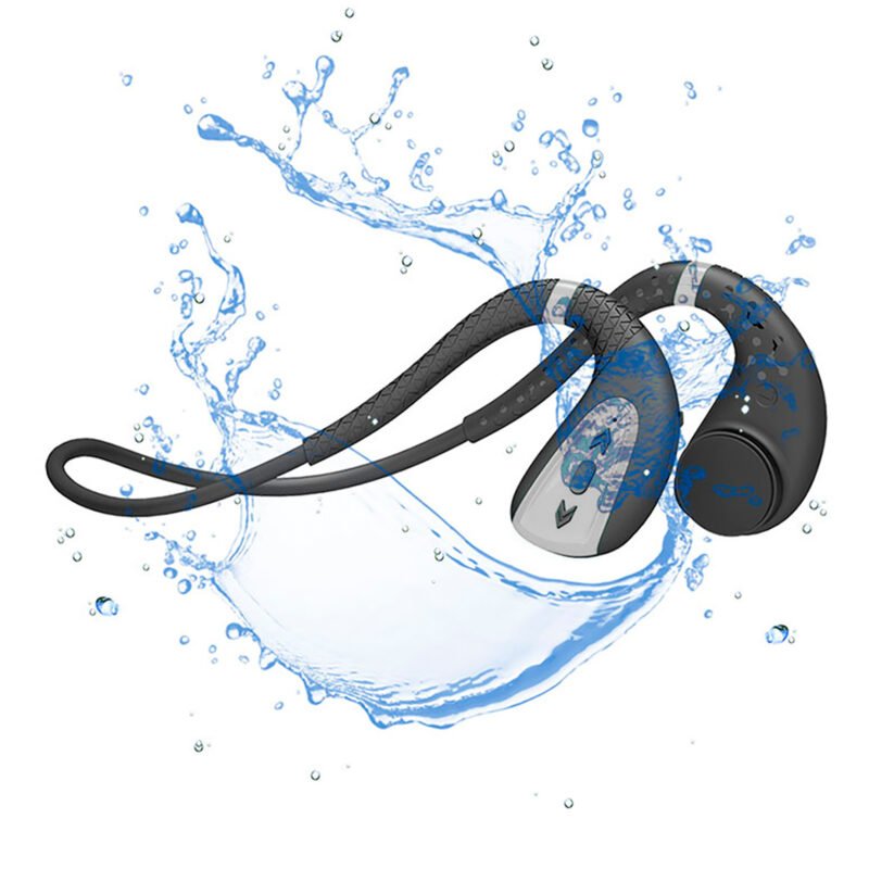 Auriculares Conducción Ósea Alova ATQ1 Ipx8 Bt 8gb Mp3 - Imagen 4