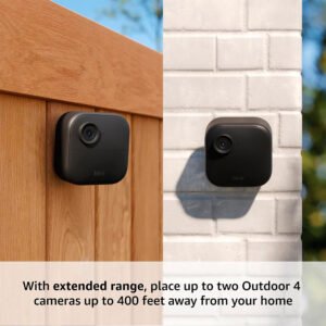Cámara Ext Blink Outdoor 4 Camera 1080p Pack x2 Sync Module Xr