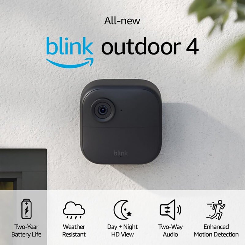 Cámara Ext Blink Outdoor 4 Camera 1080p Pack x3 - Imagen 4