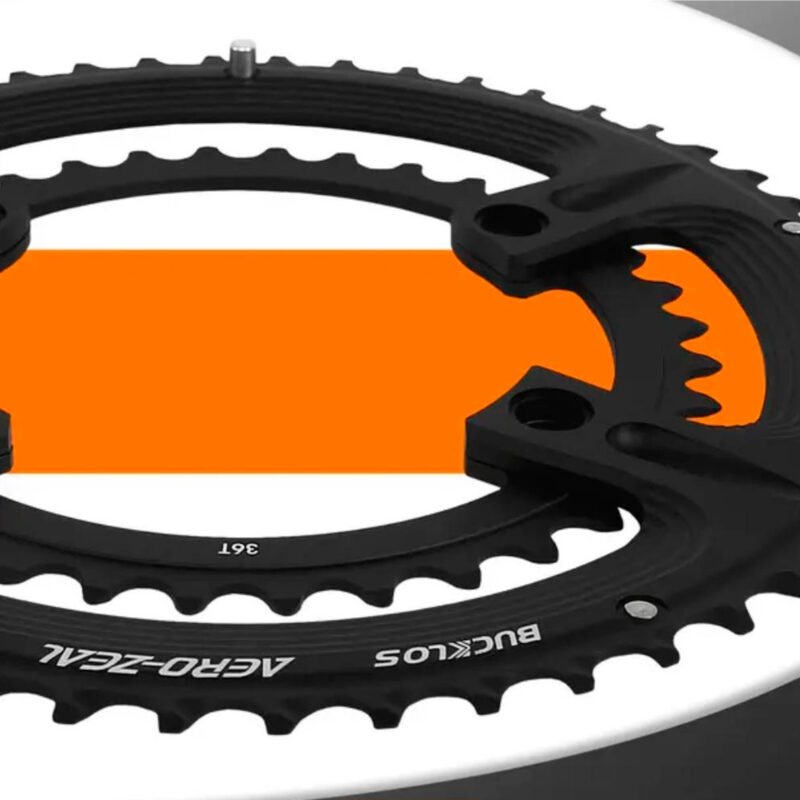 Plato Para Cadena De Bicicleta Bucklos 53-39t 10/11/12V - Imagen 2