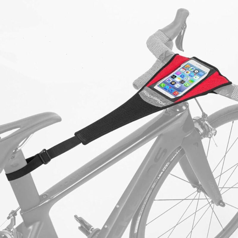 Banda Absorbente de Sudor Marco Bicicleta Bolsillo Para Celular