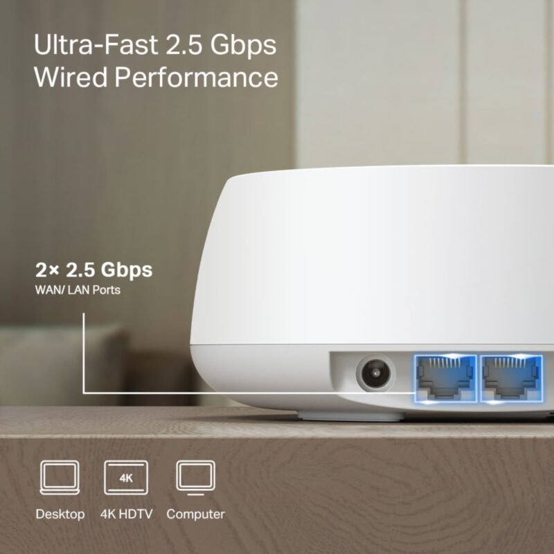 Router Mesh Tp-Link Deco Be25 Wi-Fi 7 X1u