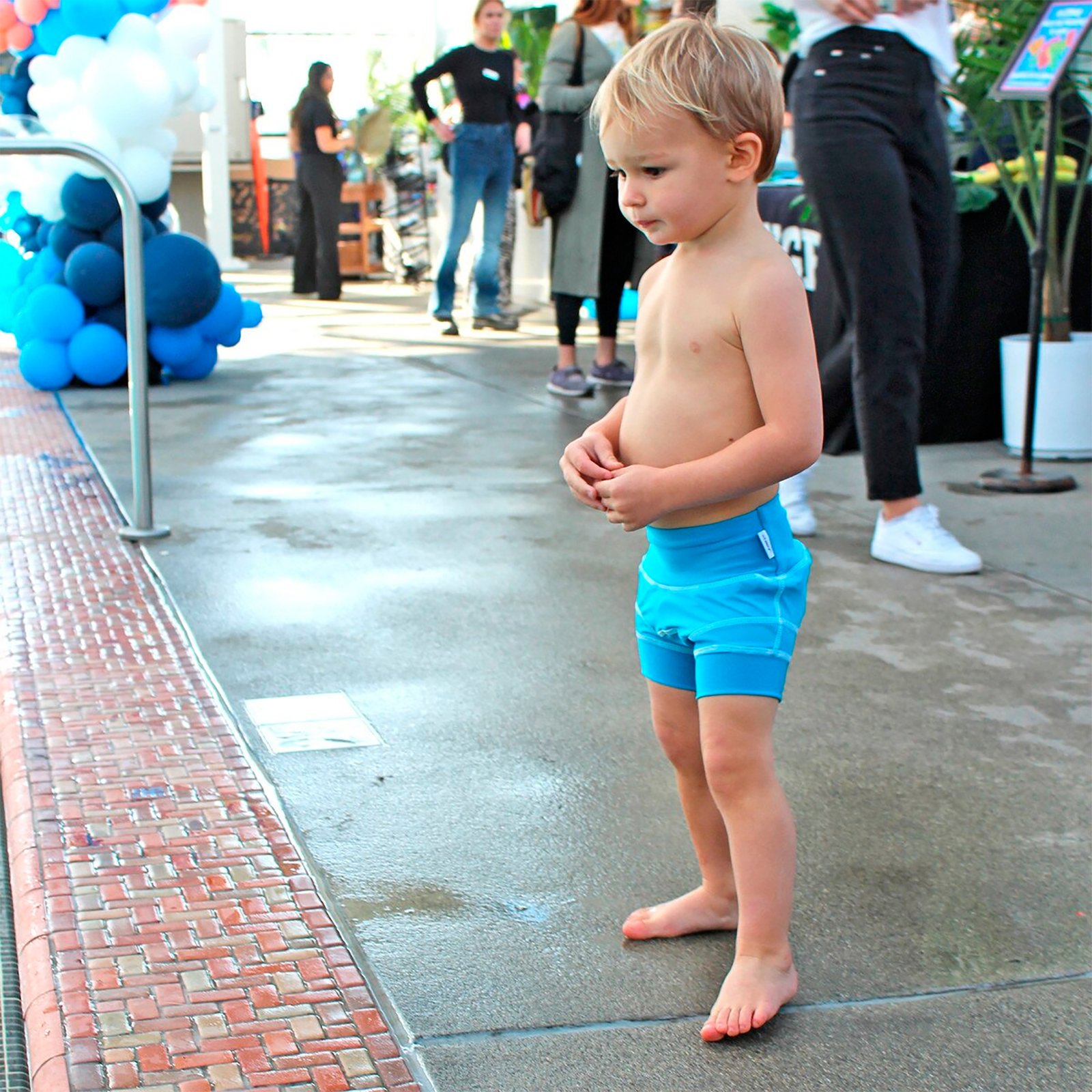 Pañal Reutilizable Finis Double Swim Diaper UPF50+ M - Imagen 5