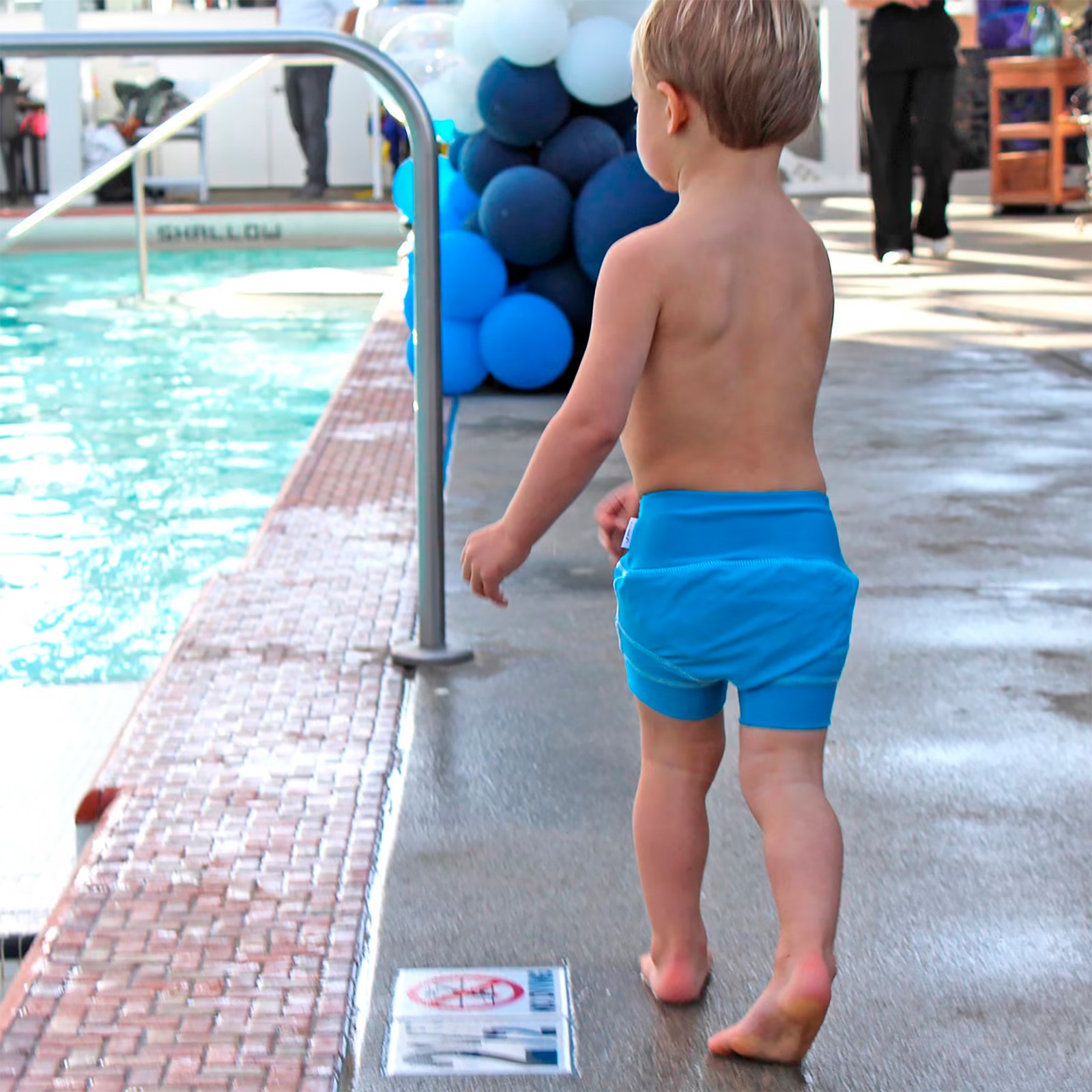 Pañal Reutilizable Finis Double Swim Diaper UPF50+ M - Imagen 3