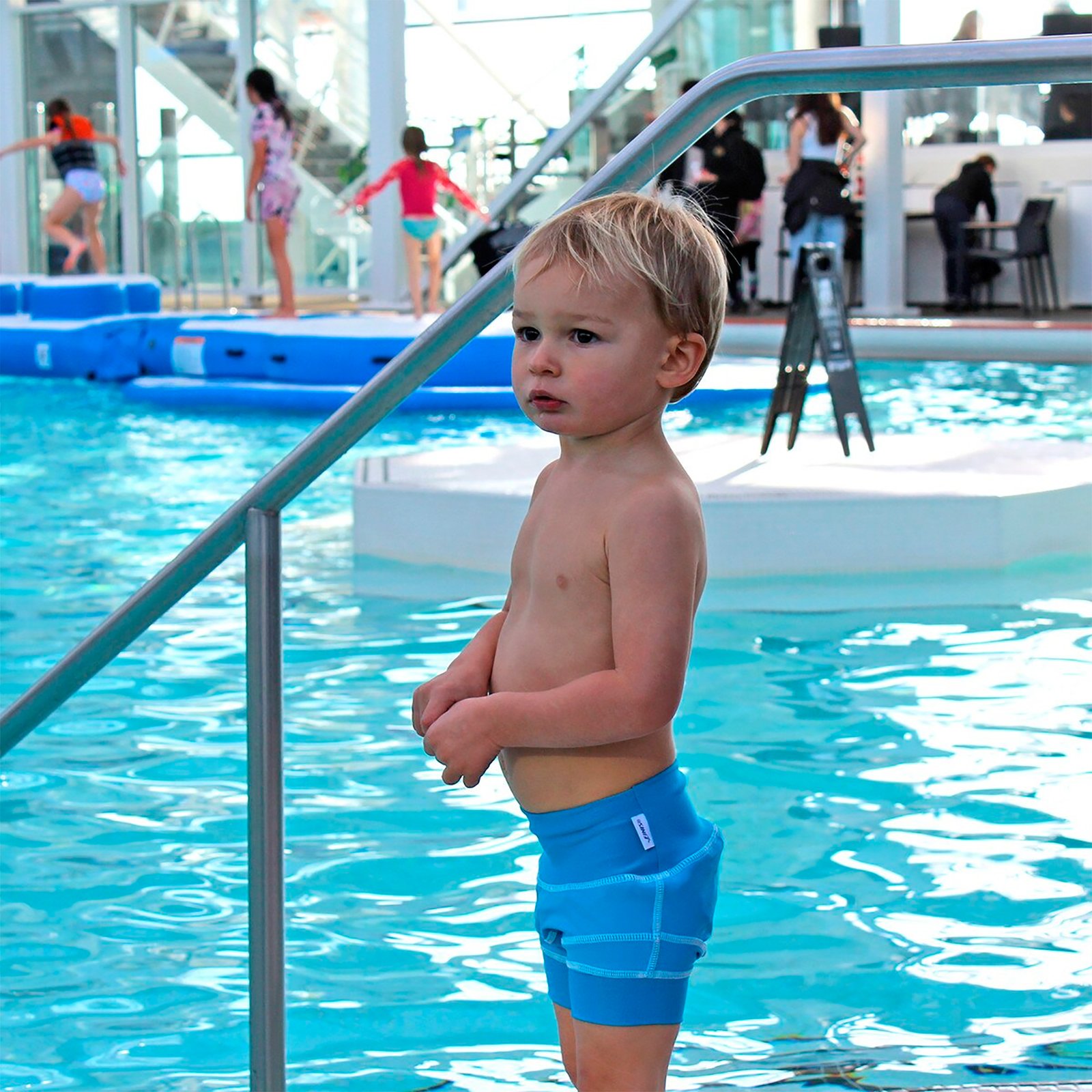 Pañal Reutilizable Finis Double Swim Diaper UPF50+ M - Imagen 2