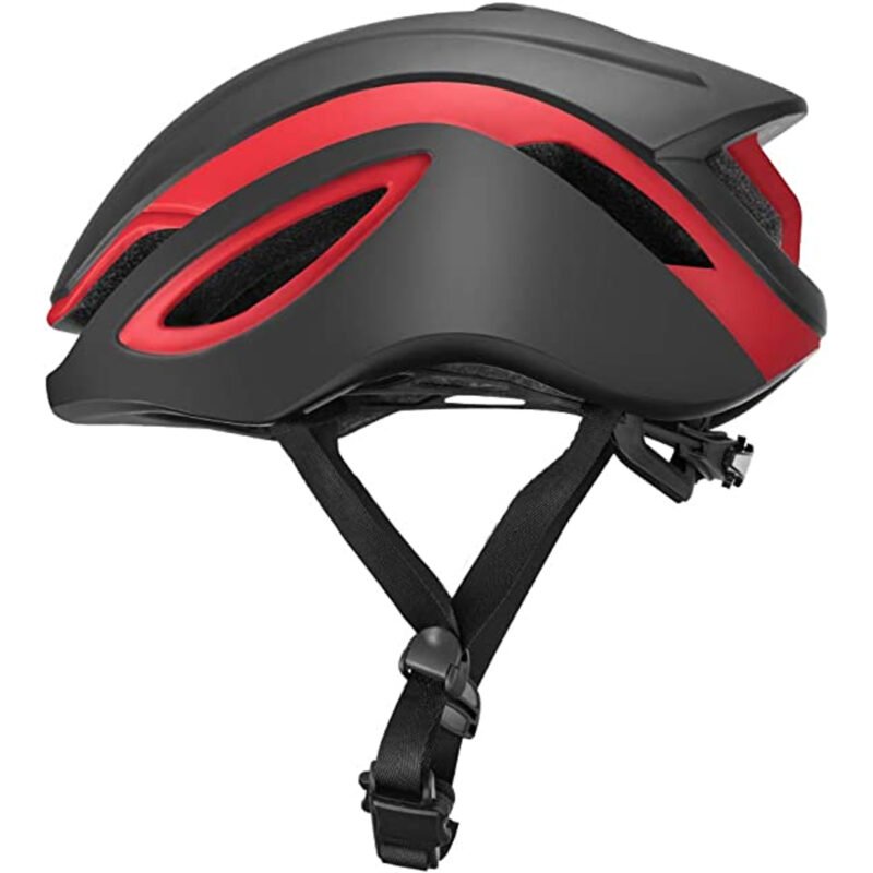 Casco Ultraliviano Rockbros Color Negro Y Rojo Talle M - Imagen 5