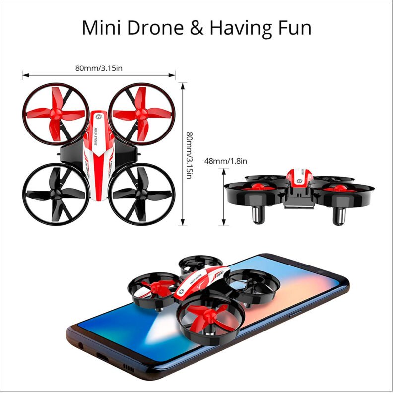 Mini Drone Holy Stone Hs210 21min 50m - Imagen 8