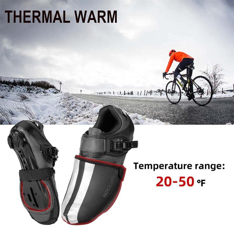 Cubre Zapatillas Ciclismo Rockbros S - Imagen 4