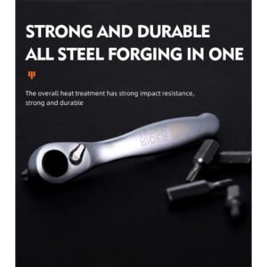 Mini Llave Trinquete Magnética + 10 Puntas Thinkrider