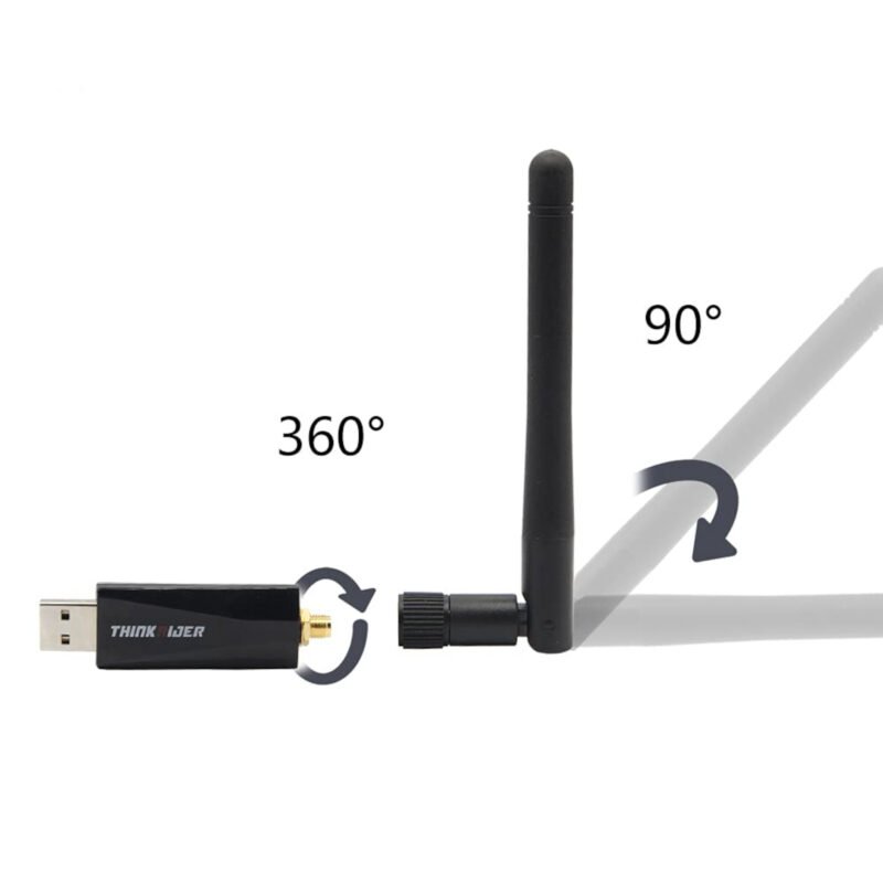 Antena y Receptor USB Para Reforzar Señal Thinkrider - Imagen 3