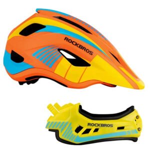 Casco Rockbros Infantil Para Bicicleta Diseño 2 en 1