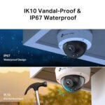 Cámara Seguridad Ext Tp-Link Vigi C230I Color Ip67 Día Noche 2K 3mp