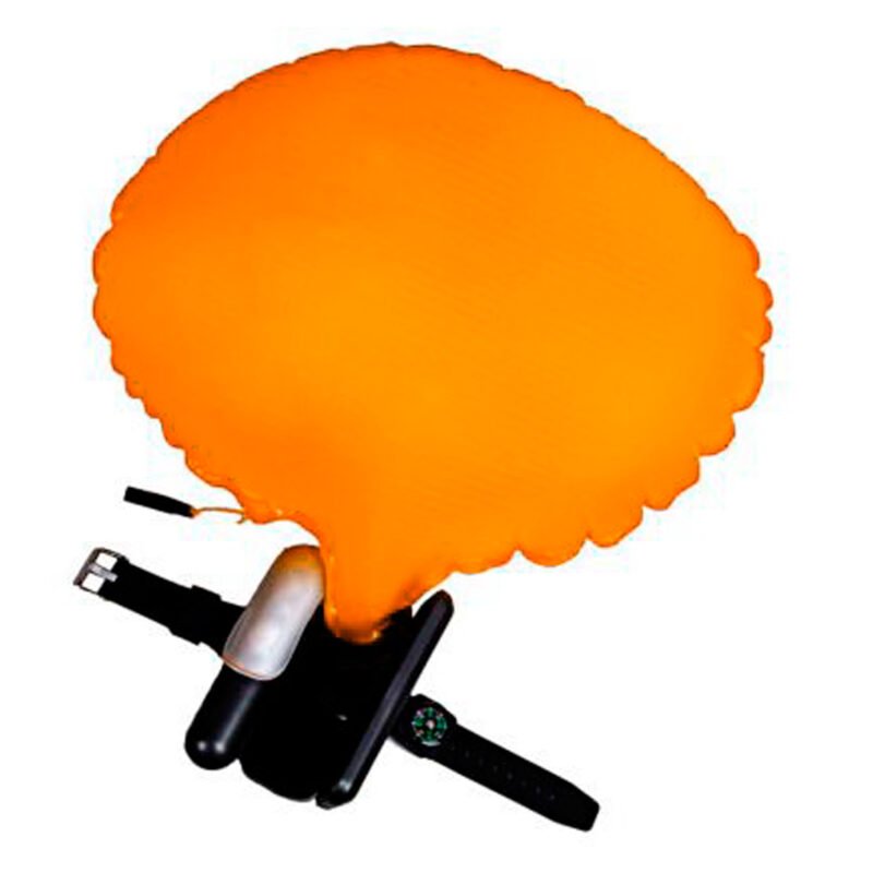 Boya Pulsera Salvavidas Inflable Co2 Con Brújula - Imagen 3