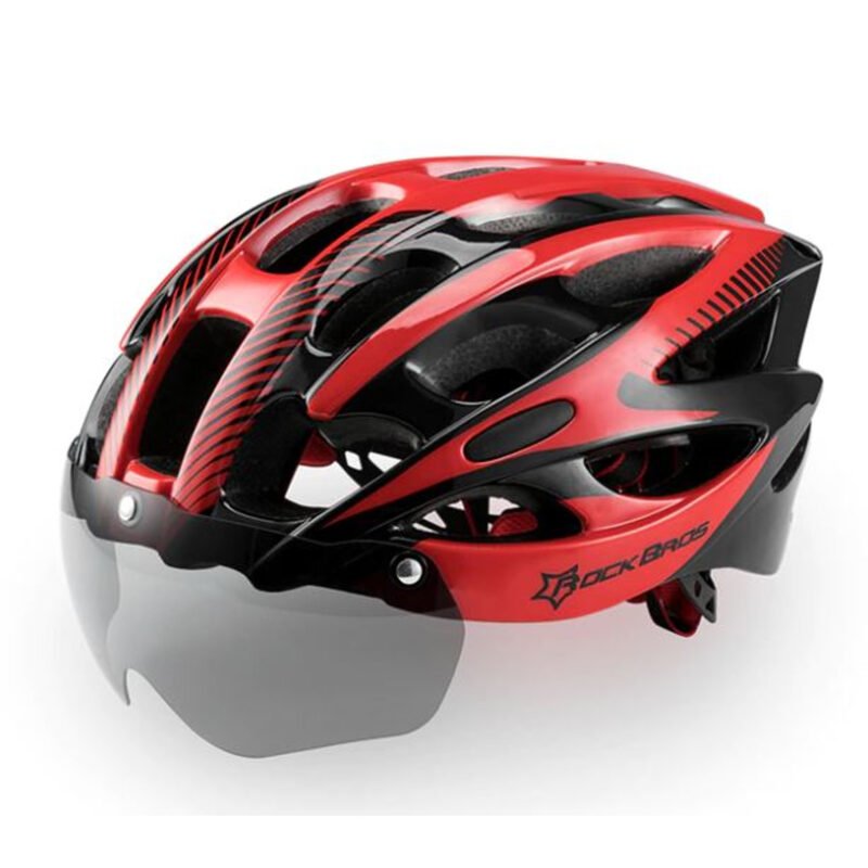 Casco Rockbros para ciclismo con lentes Talle S - Imagen 2