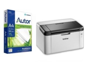 Impresora Laser Brother HL-1200 + resma de 500 hojas