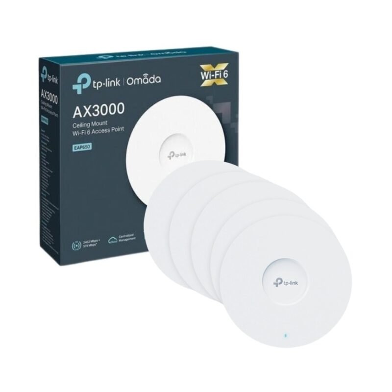 Access Point TP-LINK EAP653 (5-pack) | AX3000, WiFi 6, Omada Mesh - Imagen 11