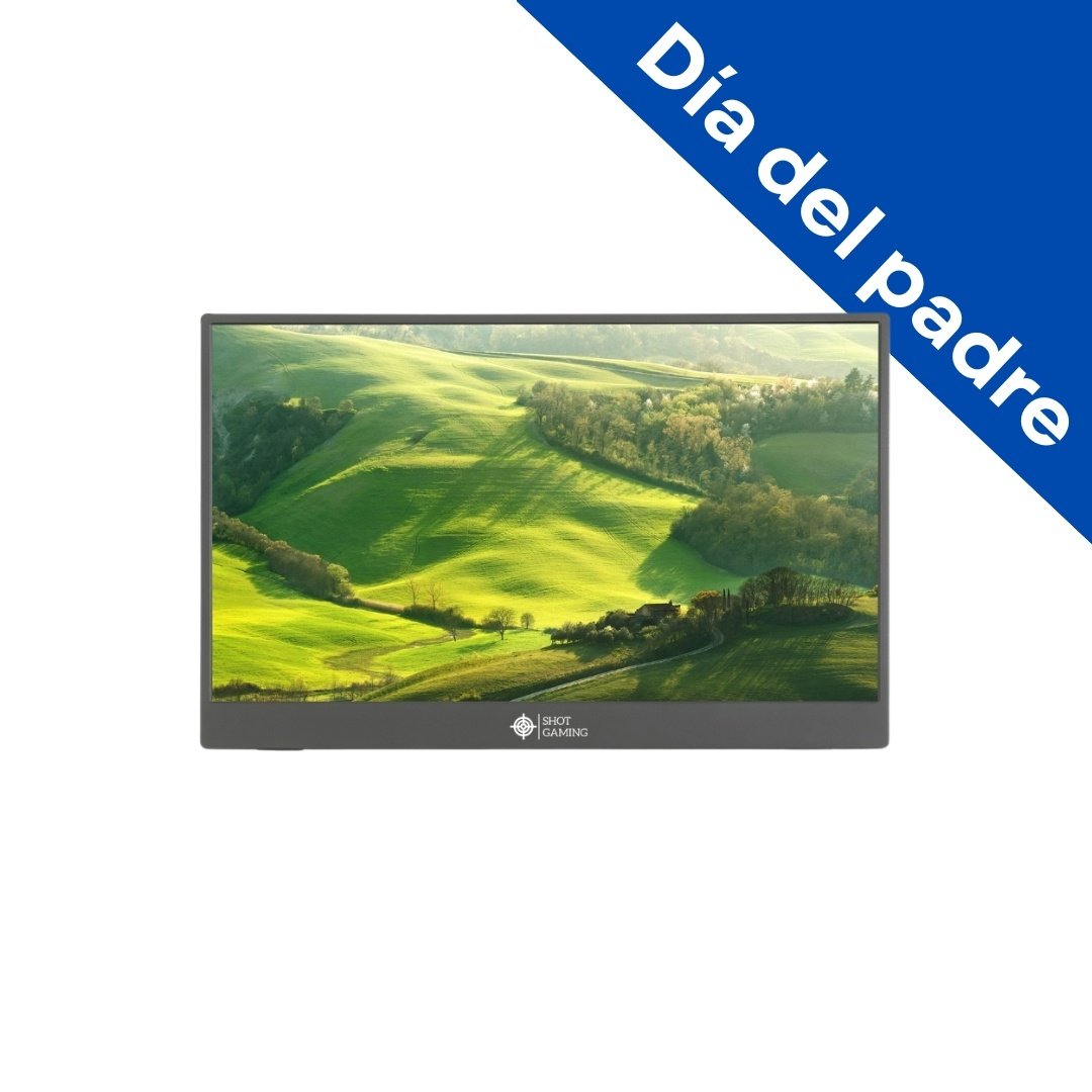 Monitor Portable Shot Gaming Home & Office SG156PM02 | LED IPS, Full HD, 15.6", Nuevo - Imagen 9