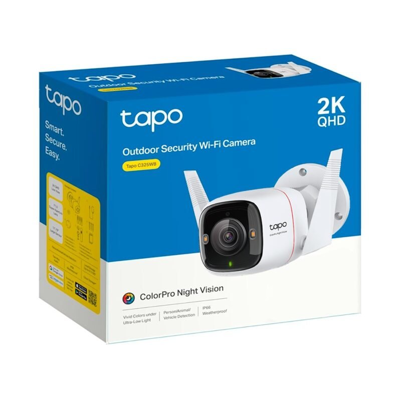 Cámara WiFi TP-LINK Tapo C325WB | QHD, Visión Nocturna, Exterior - Imagen 4