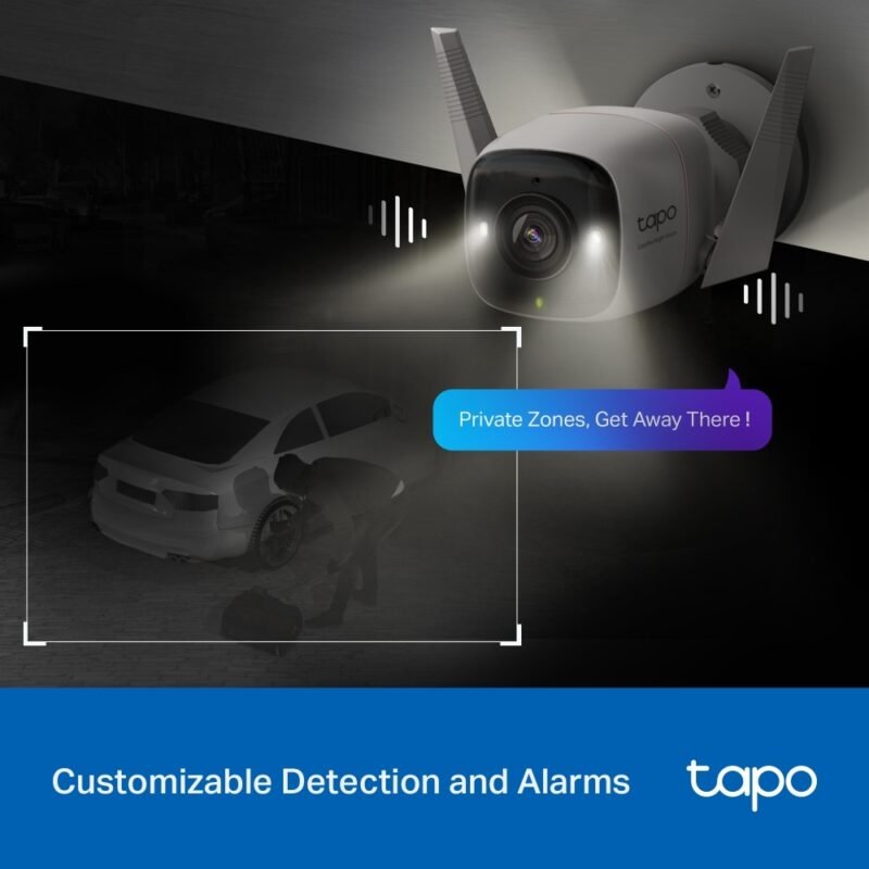 Cámara WiFi TP-LINK Tapo C325WB | QHD, Visión Nocturna, Exterior - Imagen 7