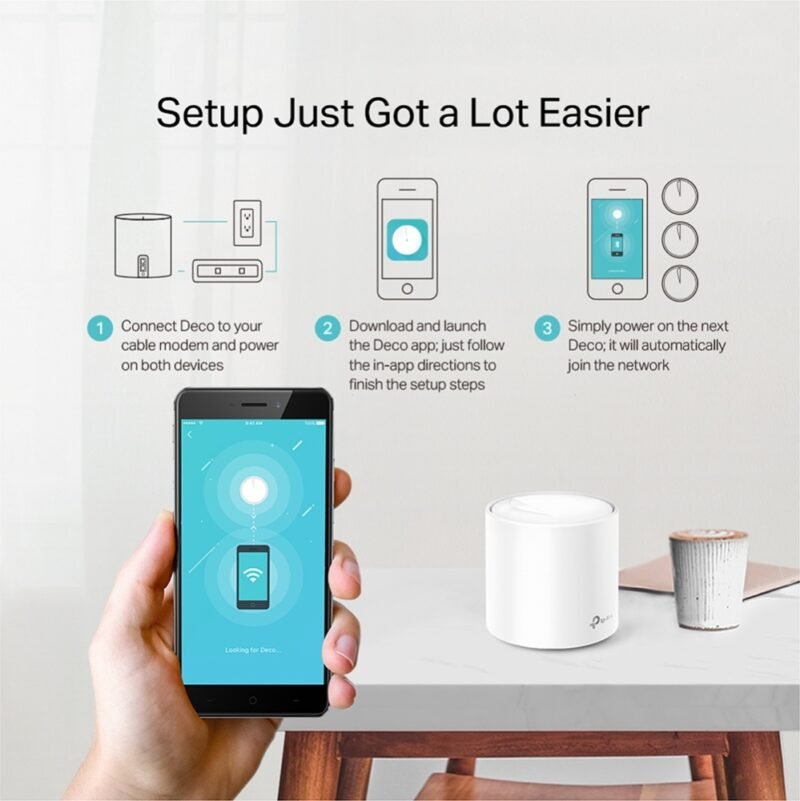Access Point TP-LINK Deco X20 (Pack x3) | AX1800, WiFi 6, Mesh - Imagen 3