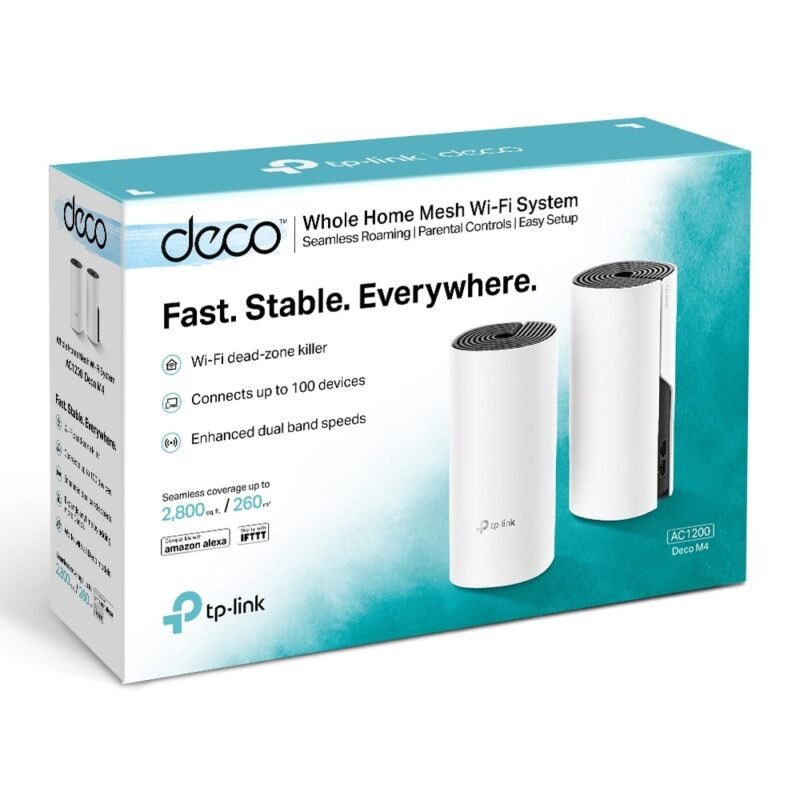 Access Point TP-LINK Deco M4 (Pack x2) | AC1200, WiFi 5, Mesh - Imagen 8