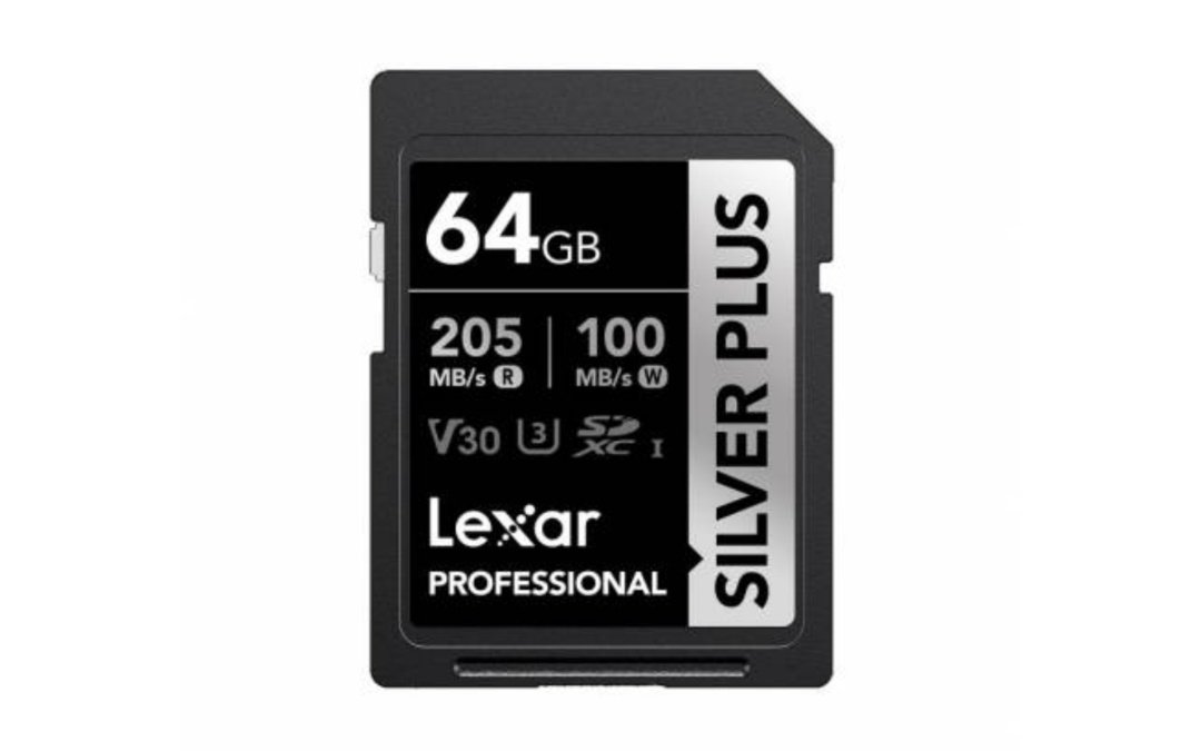 Memoria SDXC Lexar Pro 64GB Silver Plus
