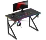 HUZARO HZ-HERO 1.7 MESA/ESCRITORIO GAMING RGB C/LUCES BLACK