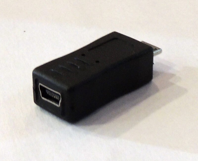 Cable MicroUSB macho a USB hembra