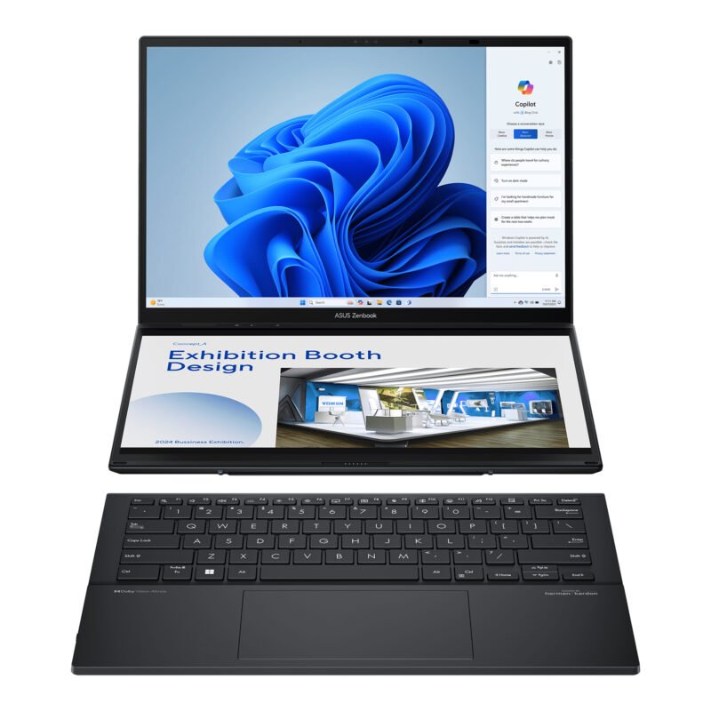 Notebook Asus Zenbook 14''+14'' Táctil Oled Core Ultra 9 32gb 1tb W11 - Imagen 7
