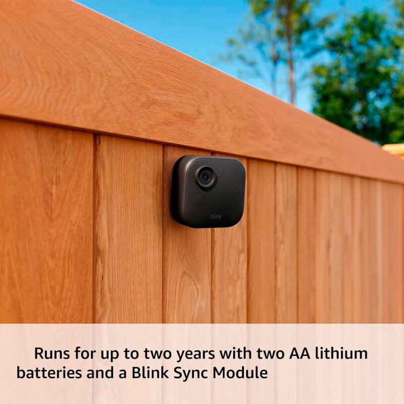 Cámara Ext Blink Outdoor 4 Camera 1080p Pack x3 Sync Module Core