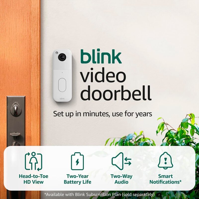 Timbre Con Video Blink Visión Nocturna Wifi 1440p - Imagen 4