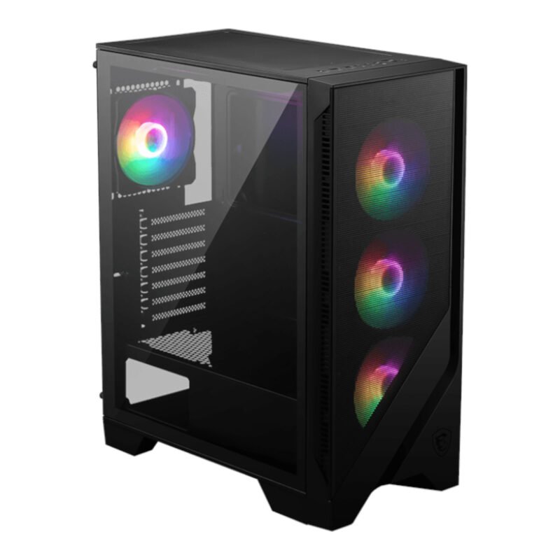 Gabinete Gamer Msi Mag Forge 120A Airflow Ventana Vidrio Templado - Imagen 3