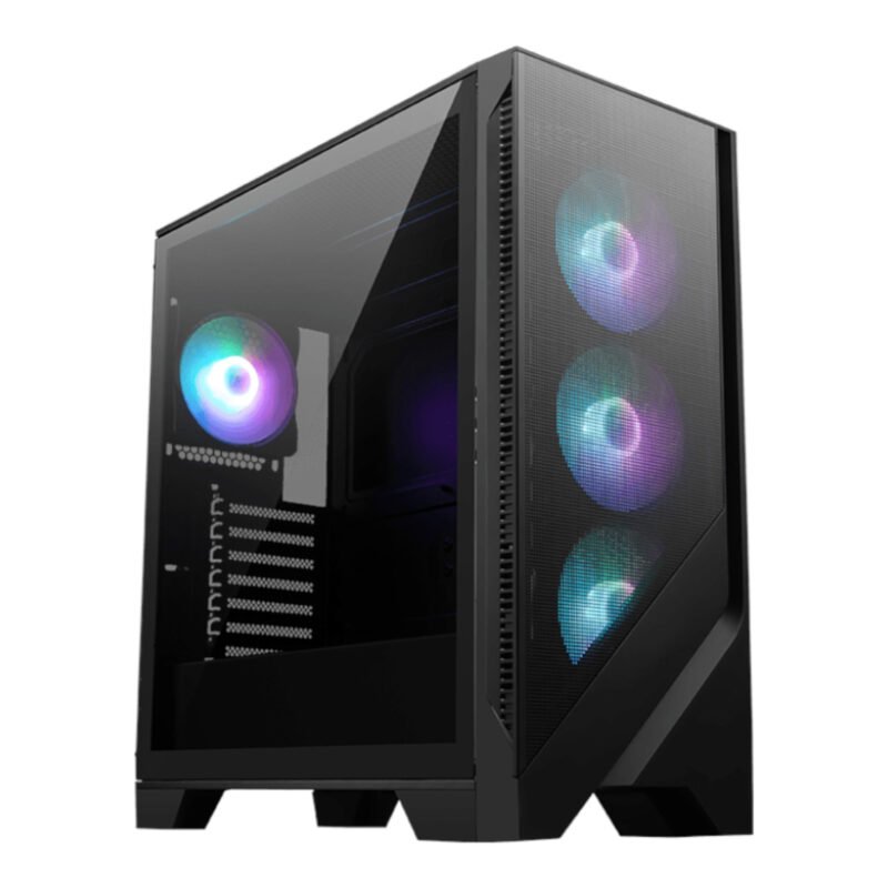 Gabinete Gamer Msi Mag Forge 312R Airflow Ventana Vidrio Templado - Imagen 4