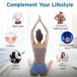Almohadón Etekcity Escu3 Ergonómico Antideslizante