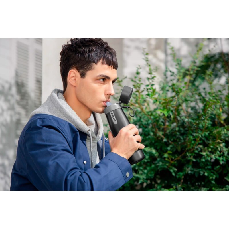 Botella Filtrante Philips Gozero Awp2771grr 550ml - Imagen 2