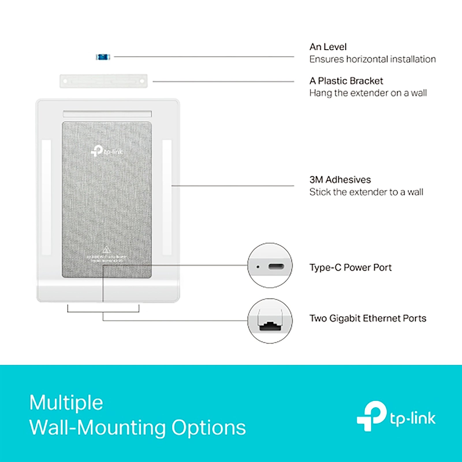 Router Tp-link Acher Air R5 Wifi 6 Ax3000 2,4ghz/5ghz Pack x3 - Imagen 3