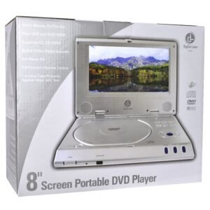 Reproductor de DVD Portátil Digital Labs K725 | 8", Wide Screen